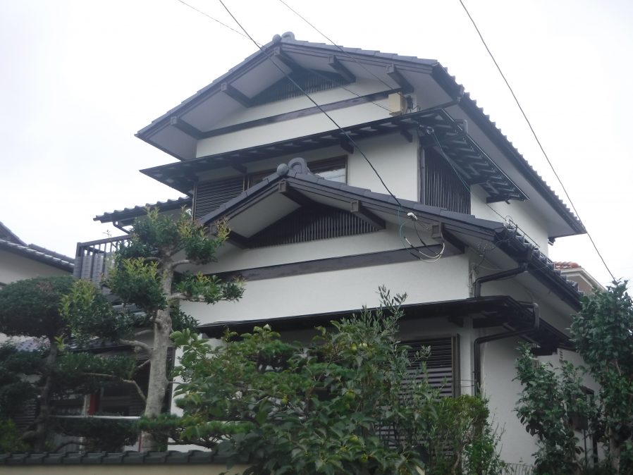千葉市緑区越智町で、外壁・屋根塗装工事が完工です！