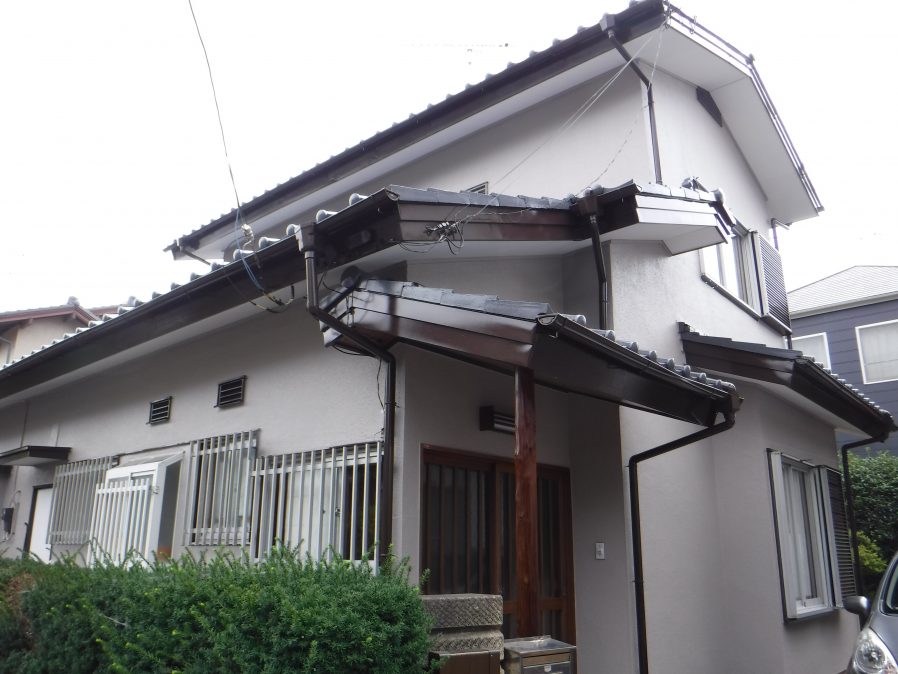 茂原市高師で外壁・屋根塗装工事が完工です。