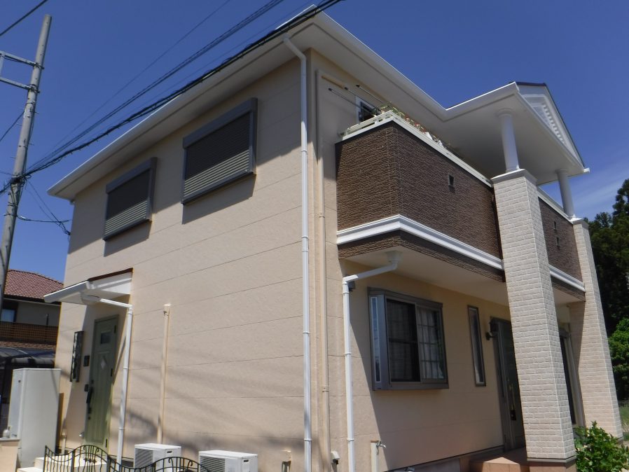 茂原市で外壁・屋根塗装工事が完工です！