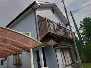 長生郡長生村で外壁・屋根塗装工事が完工です。