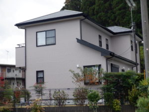 茂原市で外壁・屋根塗装工事が完工です。