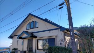 夷隅郡で外壁塗装・屋根塗装工事が完工です。