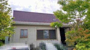 夷隅郡で屋根塗装工事が完工です。