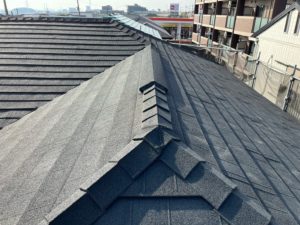 千葉市緑区で屋根カバー工事が完工です。