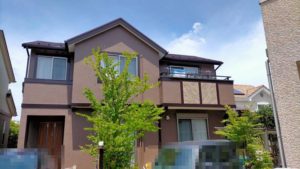 千葉市緑区で外壁塗装・屋根塗装工事が完工です。