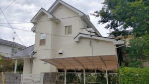 長生郡で外壁塗装工事・屋根塗装工事が完工です。