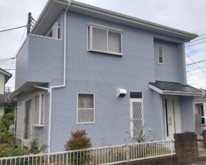 茂原市で外壁塗装工事・屋根塗装工事が完工です。