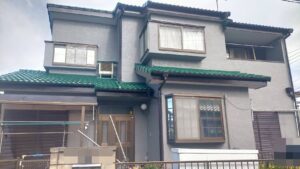 茂原市で外壁塗装工事・屋根塗装工事が完工です。