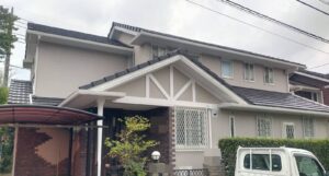 千葉市で外壁塗装工事・屋根塗装工事が完工です。