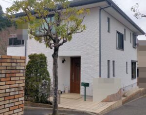 千葉市で外壁塗装工事が完工しました。