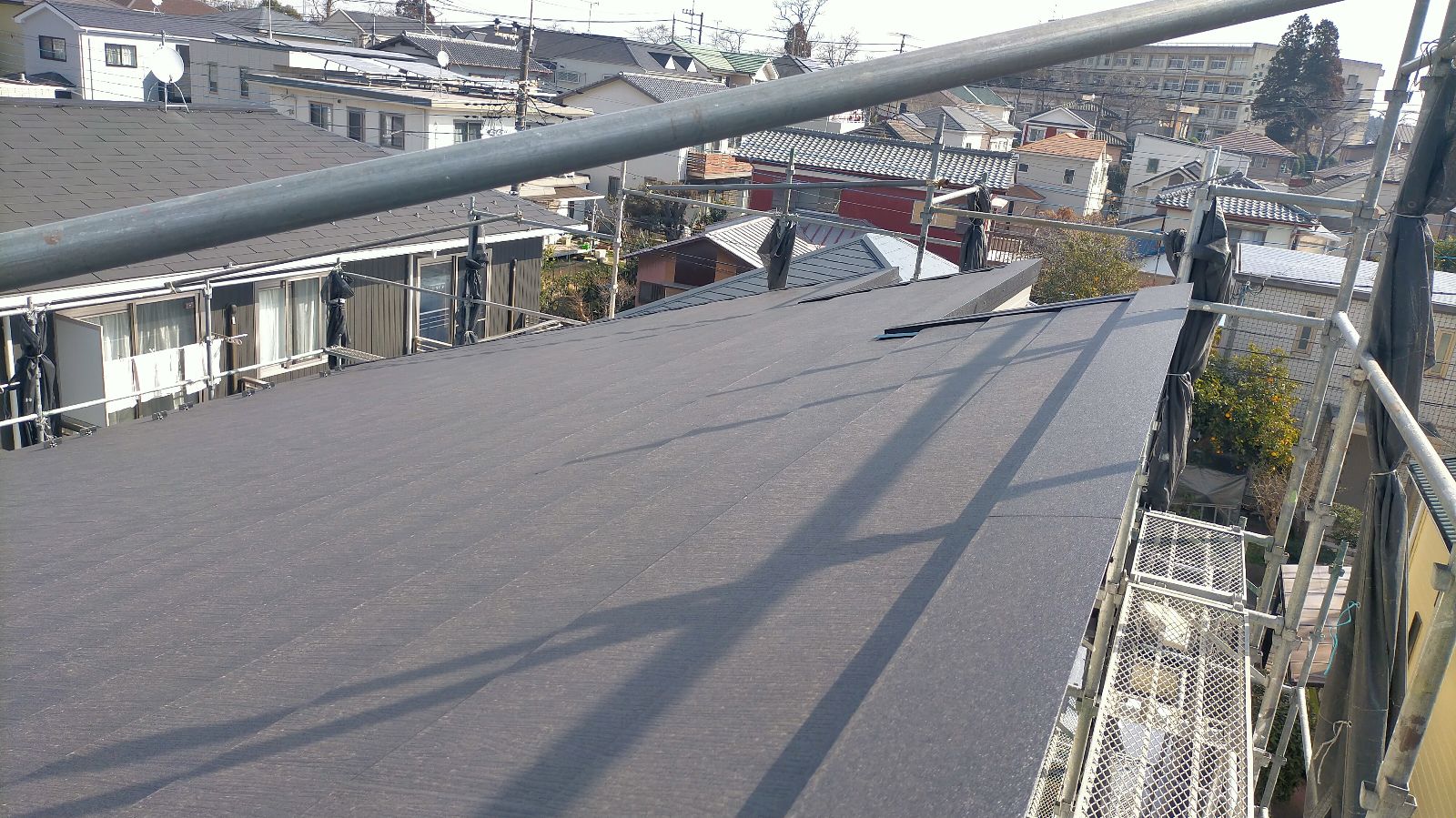 千葉市　屋根カバー工事