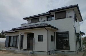 茂原市で外壁塗装工事が完工です。