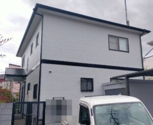 市原市で外壁塗装工事・屋根塗装工事が完工です。