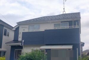 市原市で外壁塗装工事・屋根塗装工事が完工です。